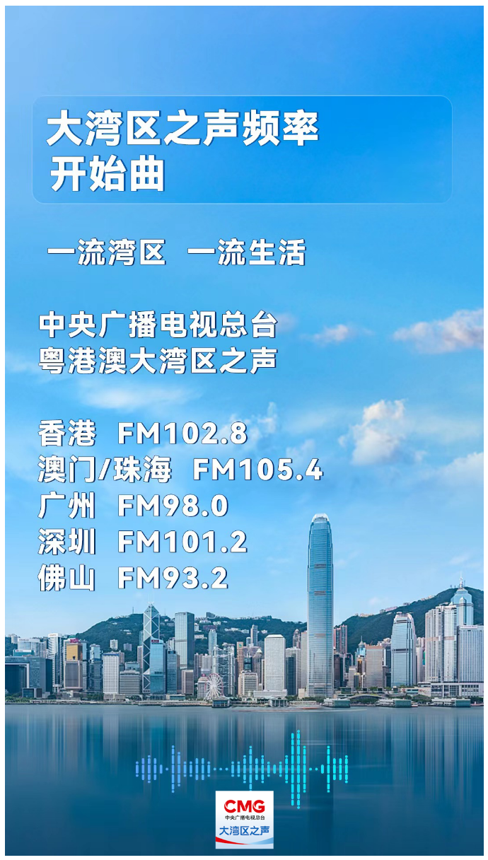 落地香港!大湾区之声新片花亮相